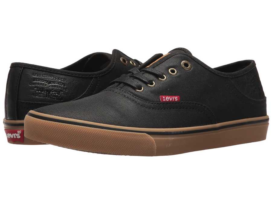 Levi'S® Shoes Men Black Monterey Ct Canvas/Gum Lifestyle Sneakers -  VipBrands