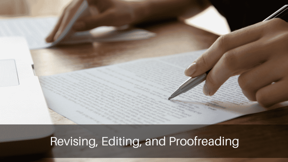 The Differences Between Revising, Editing, and Proofreading — Michelle  Cornish - Author