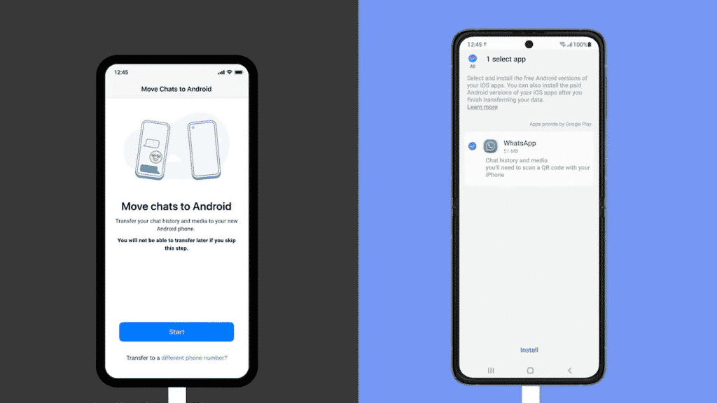 WhatsApp Now Allows Chats to Be Transferred between iPhones and Android