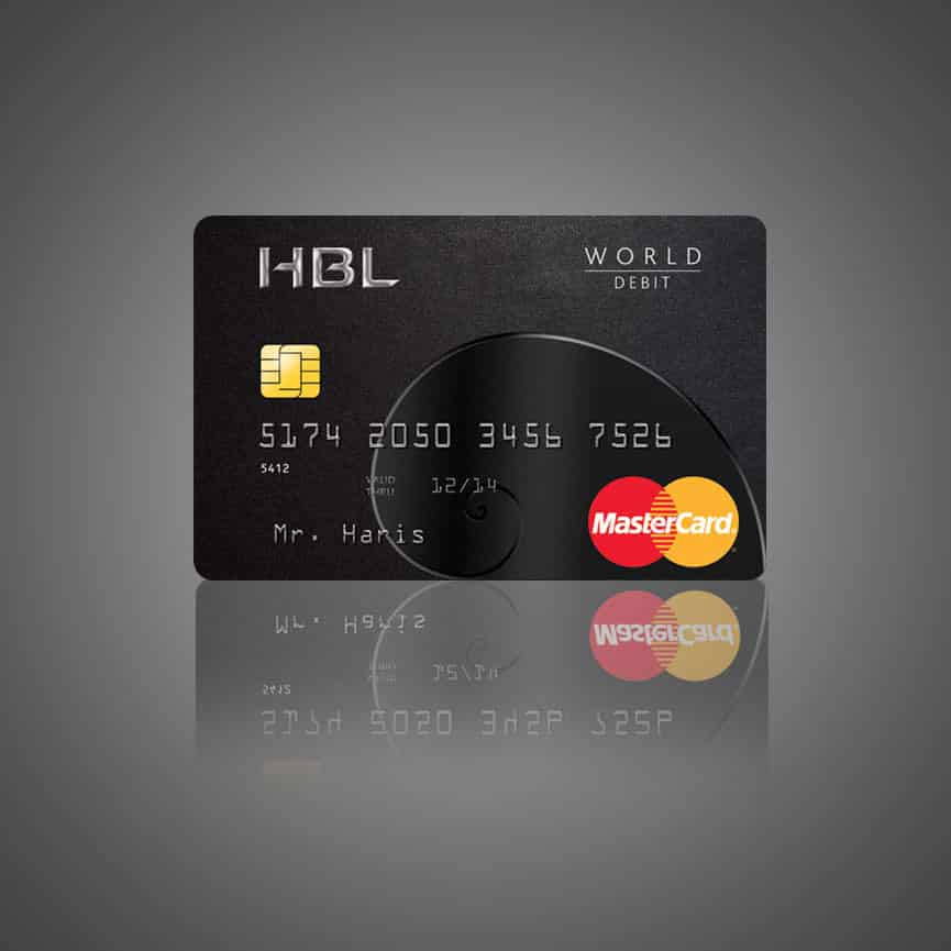 HBL World Debit Card on Behance