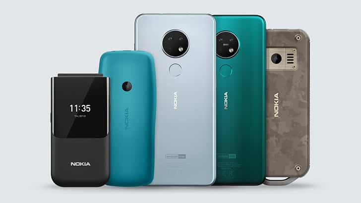 HMD Global announces Five New Nokia handsets at IFA 2019 including Nokia  7.2, 6.2, a flip &amp; two feature phones - WhatMobile news
