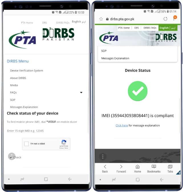 How to register your mobile phone with PTA | Bol News