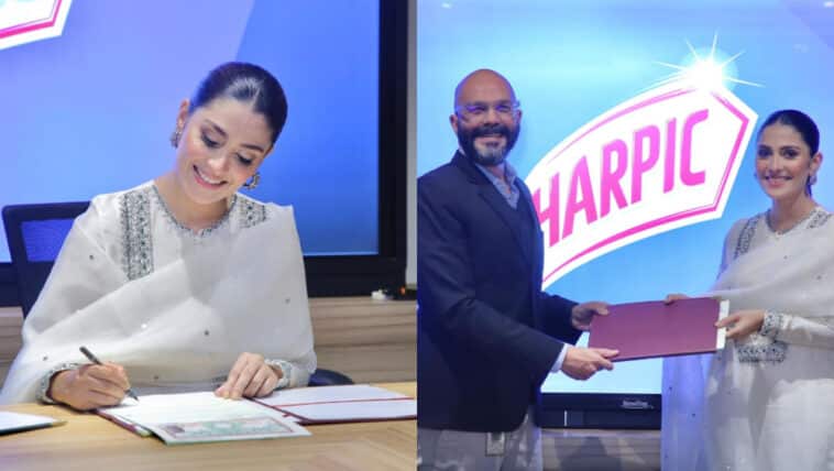 Ayeza Khan Becomes the First-Ever Female Brand Ambassador for Harpic! – Startup Pakistan