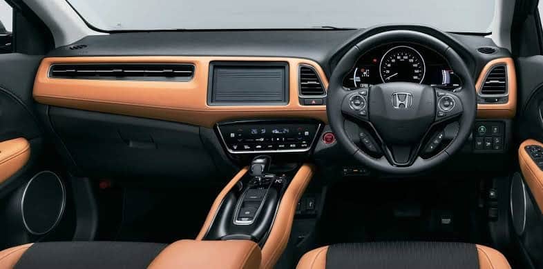 Honda Vezel Interior