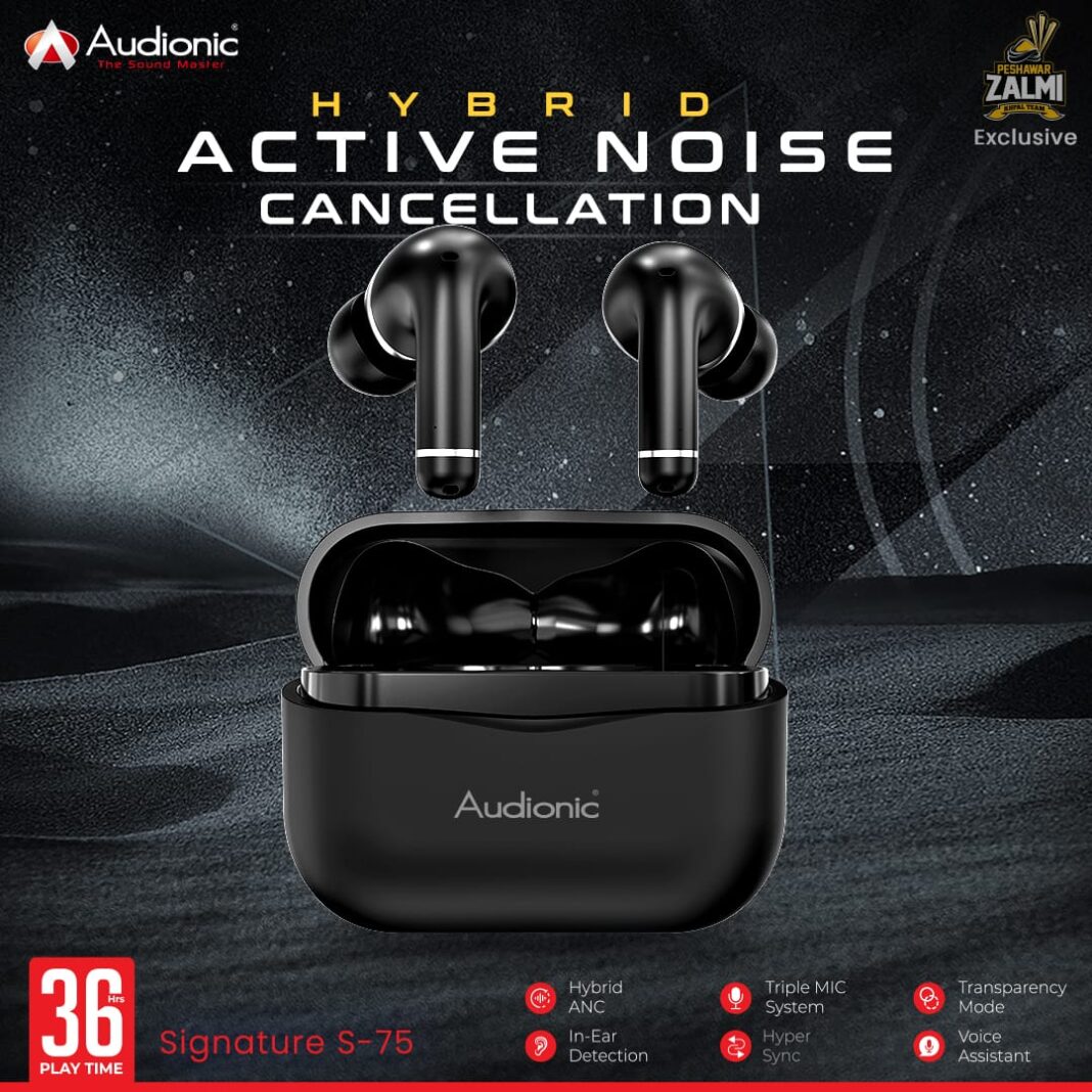 Audionic Launches Premium On Signature S 75 Earbuds With Active Noise 