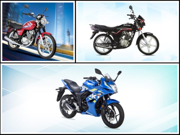 Suzuki Bikes Prices in Pakistan 2022 New Models Availability