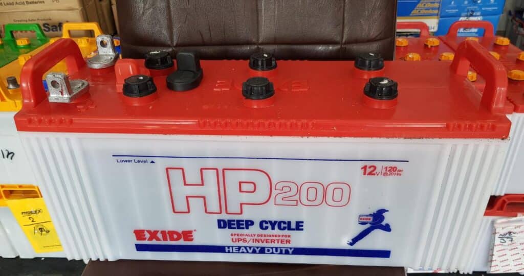 Exide Battery HP200 heavy duty Deep Cycle