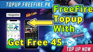 Free Fire Top Up Easypaisa