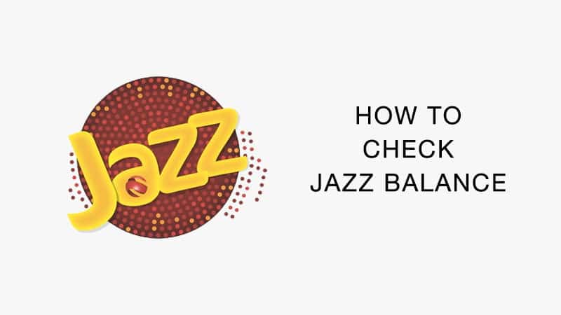 Ways to check jazz balance