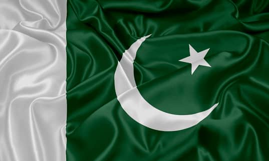 First flag of Pakistan Symbolism 