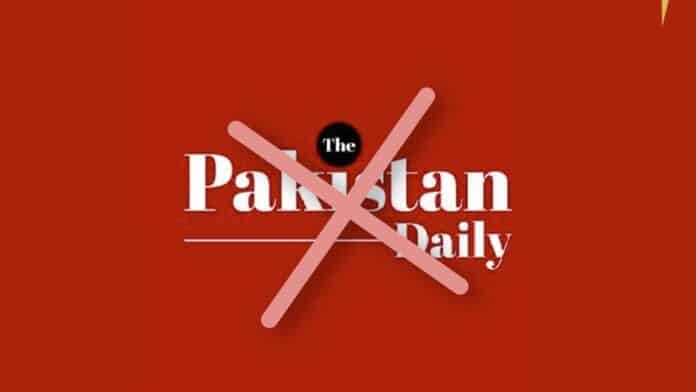 Graana slaps Pakistan Daily