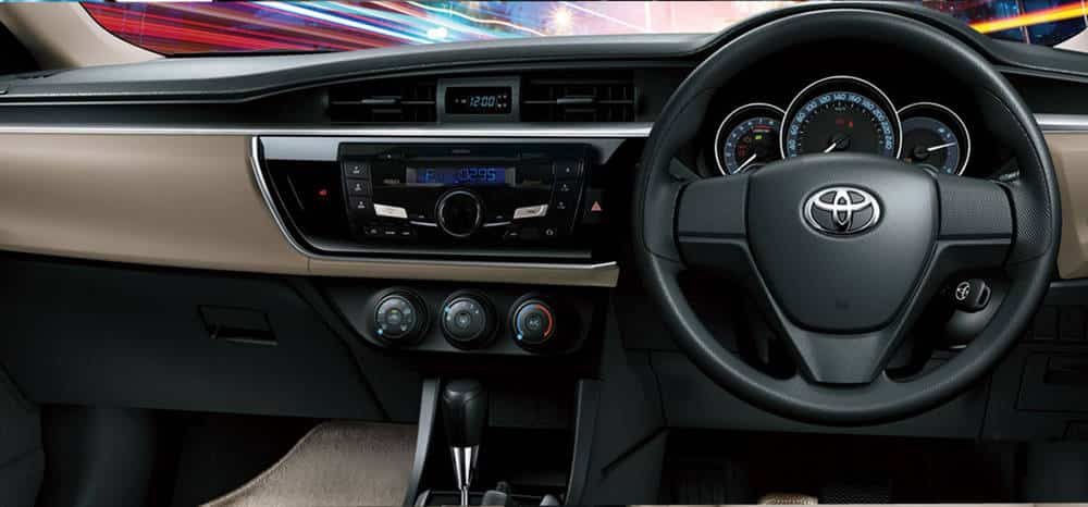 Toyota Corolla Interior Dashboard