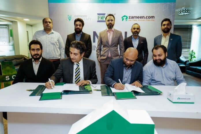 Zameen.com signed MOU with IFMP