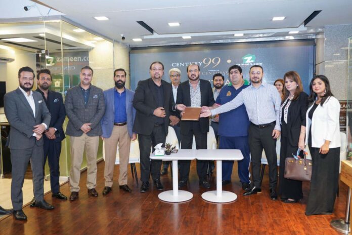 Zameen acquires sales & marketing rights Century 1 and Century 99