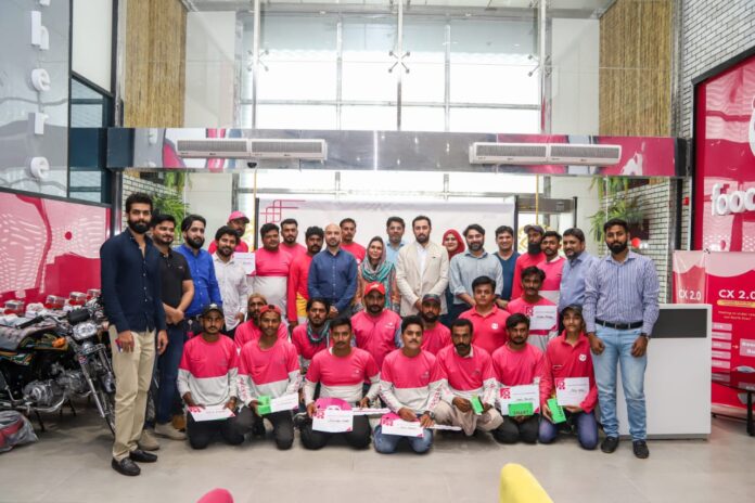 foodpanda Gifted Smartphones And New MotorBikes to Top Performing Riders