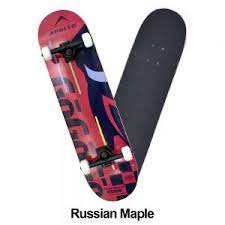 Apollo Russian Maple Double Kick Red Skateboard