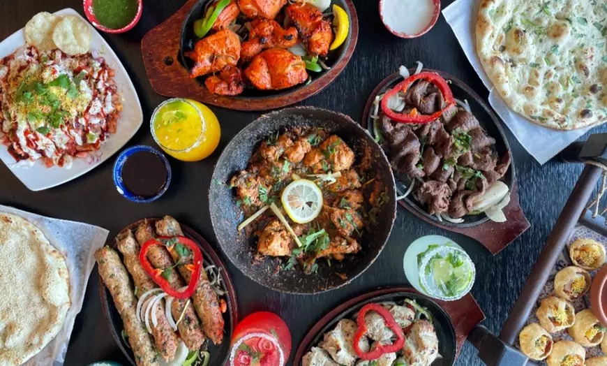 Desi cuisine on a table