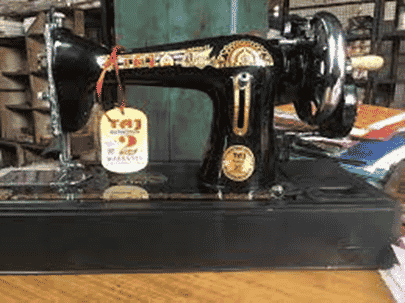 TAJ sewing machine