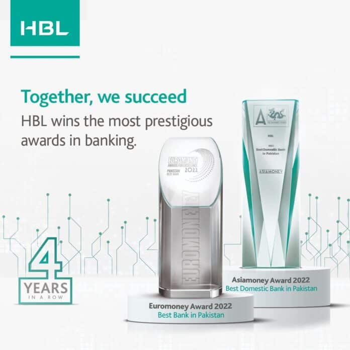 HBL Wins “Best Bank in Pakistan 2022” Award