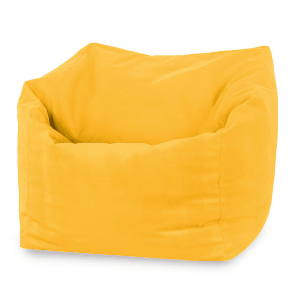 Textured Velvet Filled Bean Bag