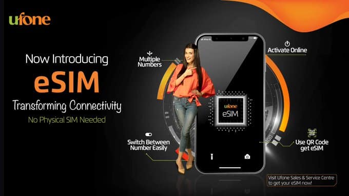 e-SIM Pakistan Ufone