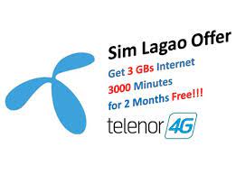Checking Eligibility telenor SIM Lagao Offer