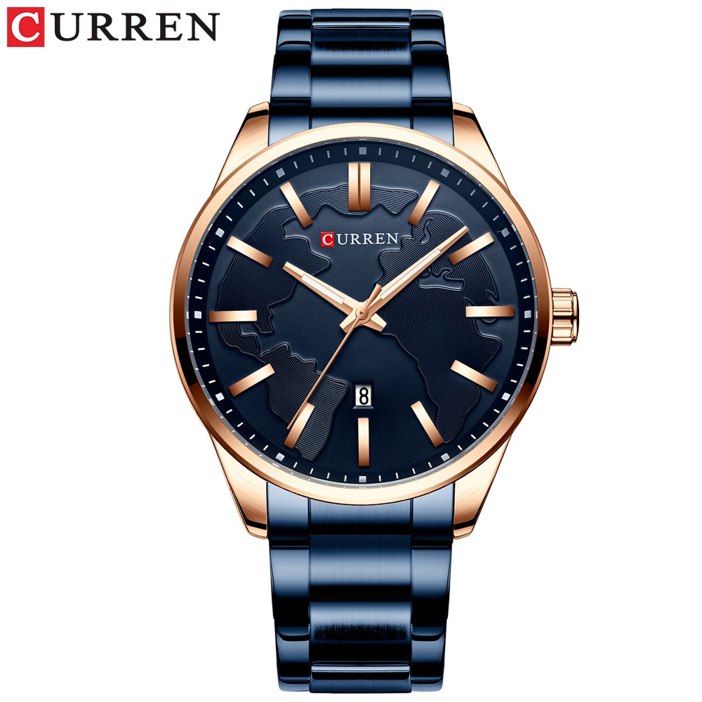 Curren Original Brand Stainless Steel Wristwatch-8366 (Analog)