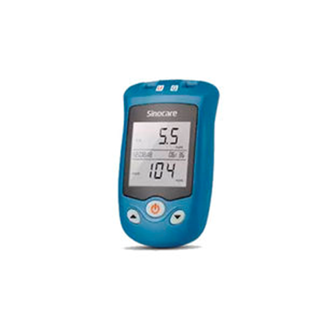 Glucose Monitor Safe AQ Voice/Glucometer with Voice Reminder and Light Warning/Blood Sugar Test with 25 Strips & Case