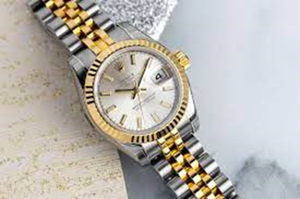 Rolex Oyster Perpetual Lady-Date just in 18 Ct Yellow Gold