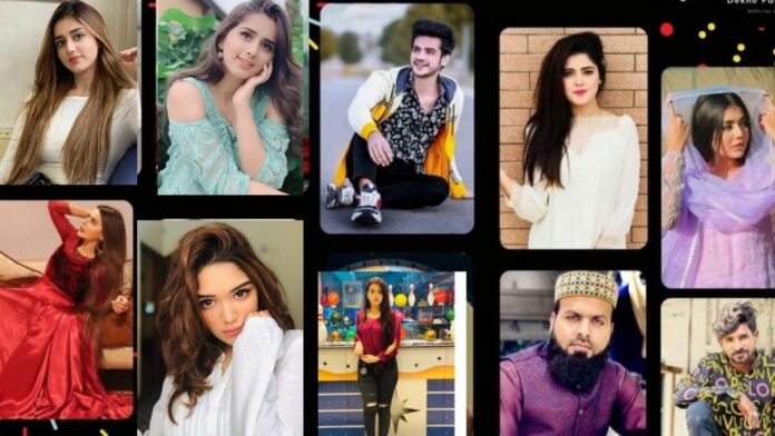 12 Tiktokers of Pakistan