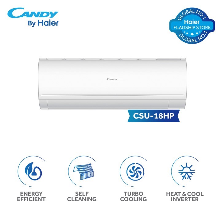 Candy 1.5-ton heat and cool DC inverter