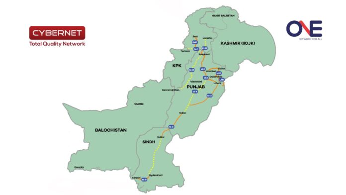 ONE Network and Cybernet Complete First Phase of Long-Haul Fiber Network