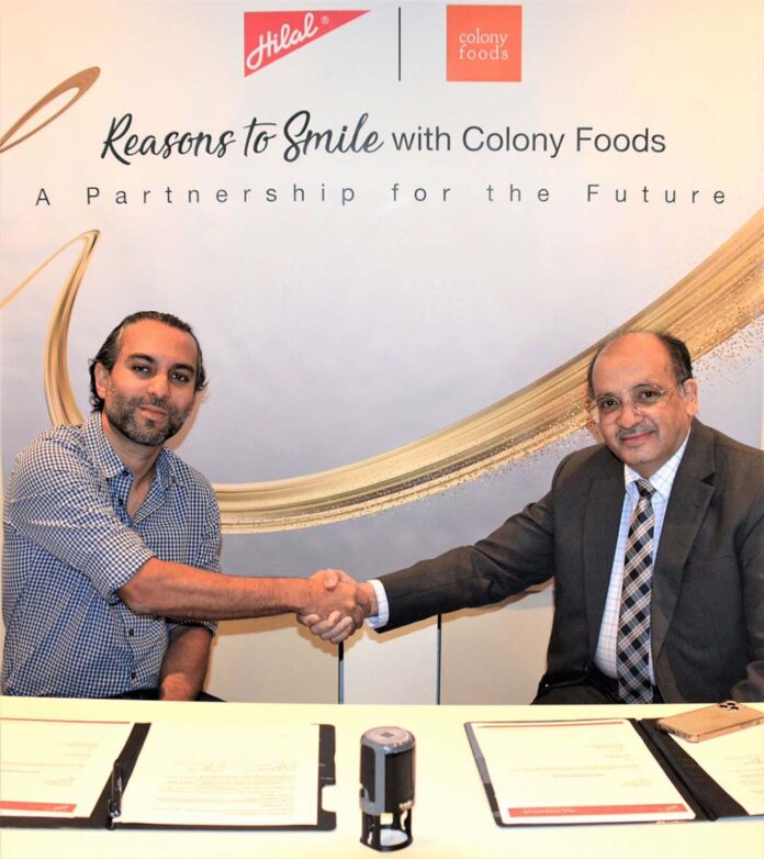 Hilal Foods Pakistan Partnered with Colony Foods UAE