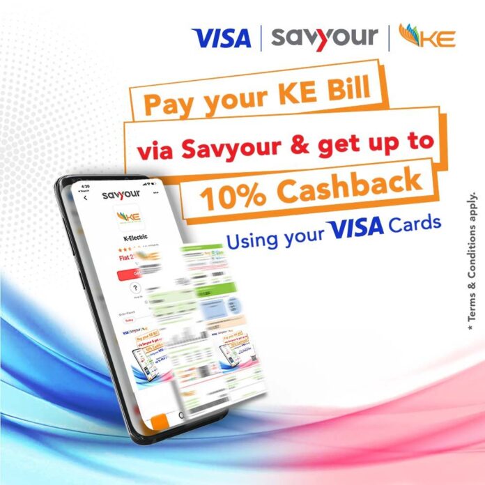 K-Electric, Savyour and Visa Partner