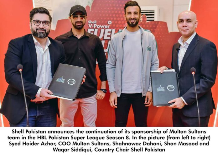 Shell Pakistan is the official fuelling partner of Multan Sultans