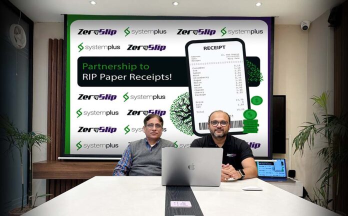 ZeroSlip Partnered with System Plus to RIP Paper Receipts!