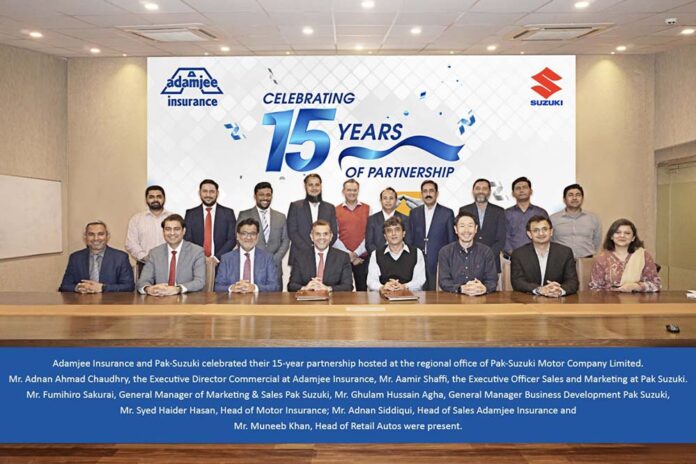 Adamjee Insurance & Pak Suzuki Celebrating 15 Years
