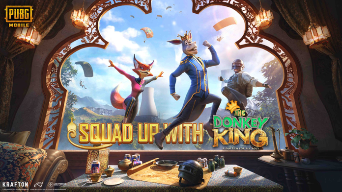 PUBG MOBILE and Donkey King Collaborate