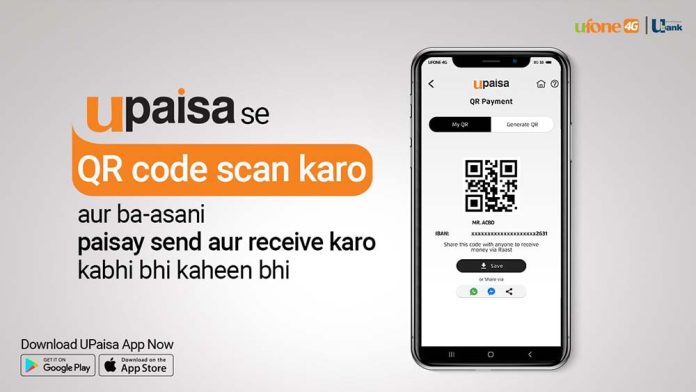 UPaisa introduces Digital QR Code Scan feature