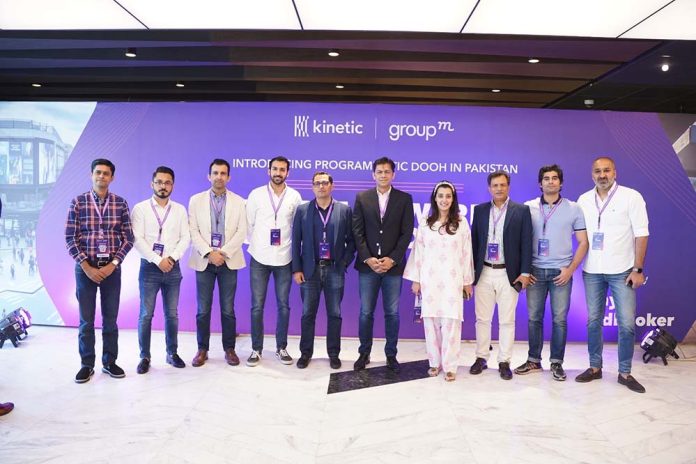 GroupM and Kinetic bring Programmatic Digtial OOH to Pakistan