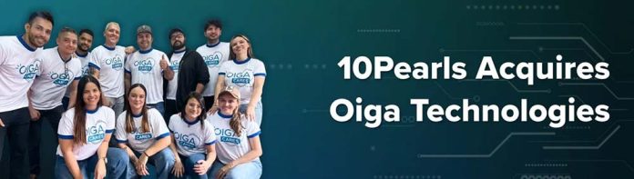 10Pearls acquires Oiga Technologies