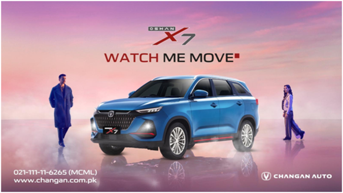 Changan stuns Pakistan with a mesmerizing communication for Oshan X7