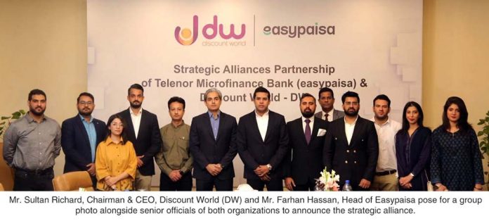 Discount World (DW) partners with Telenor Microfinance