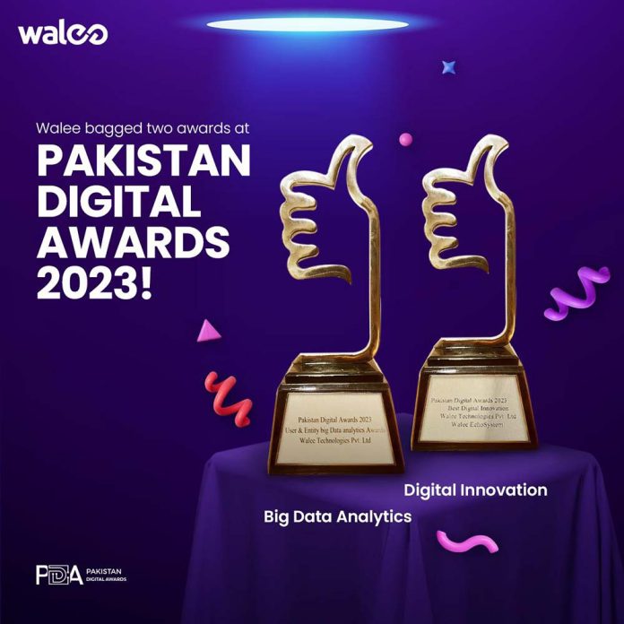 WALEE Wins Big at the Pakistan Digital Awards 2023