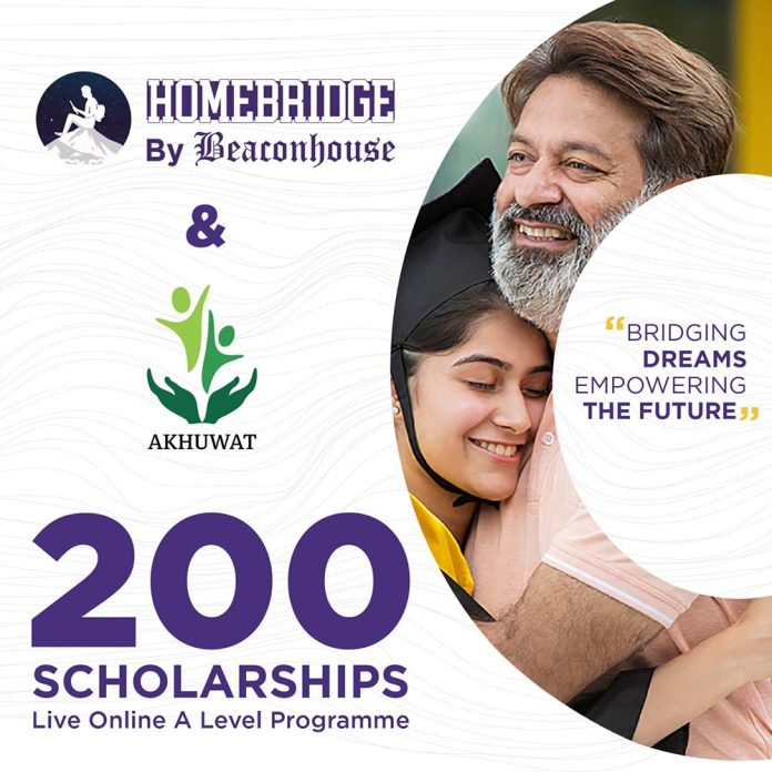 200 Fully Funded Scholarships for A Level - Homebridge Partners with Akhuwat