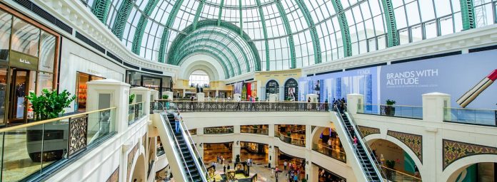 The Mall of the Emirates shopping mall in Dubai