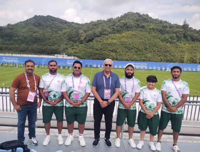Pakistani athletes are making their nation proud of their outstanding performances at the ongoing 19th Asian Games held in Hangzhou, China. These athletes have shown their talent, determination and resilience as they are making efforts to surpass Pakistan’s medal tally at the Asian Games. The Asian Games is a prestigious multi-sport event featuring athletes from across the continent. Pakistan has sent a strong contingent of athletes to compete in various disciplines including archery, shooting and athletics at this year's Asian Games in Hangzhou. Archer Israr ul Haq shattered his national record in the Men's Recurve 72 Arrow 70m Ranking Round with an impressive score of 634, just short of the required 640 to secure a spot in the Olympic Games. Talented Israr ul Haq expressed his satisfaction with his performance and vowed to enhance his game through hard work. He acknowledged that participating in the Asian Games provided him with valuable learning opportunities and he is determined to improve his performance. Archer Mohammad Nadeem and Idris Majeed, teammates of Israr ul Haq, also delivered outstanding performances in the Men's Recurve 72 Arrow 70m Ranking Round. Muhammad Nadeem set a personal best of 596 while Idris Majeed also reached a personal milestone of 594. The shooting team also produced a commendable performance with Kashmala Talat winning bronze as Pakistan's first ever female shooter. Kashmala’s accuracy and precision in shooting demonstrated the potential of Pakistani athletes in this discipline. Kashmala had the chance to explore the Hangzhou Olympic Sports Center, which houses a range of top-notch sports facilities, including a stadium, swimming pool, and gymnasiums. The athlete was particularly impressed by the modern infrastructure and the meticulous attention to detail in the design and maintenance of these facilities. Recognizing the potential for cultural exchange and mutual growth, she expressed her desire to see more collaboration and friendly competitions between athletes from both China and Pakistan. In athletics, Pakistani sprinter Tameen Khan emerged as a star performer, winning the gold medal in the 100 meters in the athletic national championship 2022 and national games 2023. In her first international competition, the Asian Games in Hangzhou, she is looking forward to earning her recognition on the international stage, while also highlighting the potential of Pakistani athletes in track and field events. With more competitions in the pipeline, Pakistani badminton player Mahoor Shahzad has expressed strong confidence that they would win glory for their country. The government of Pakistan, sports authorities and the public have applauded and celebrated the achievements of these athletes. Their success serves as an inspiration to young aspiring athletes across the country, encouraging them to pursue their dreams and strive for excellence in sports.