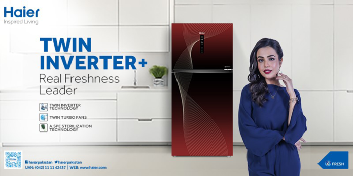 Haier Twin Inverter + Real Freshness Leader