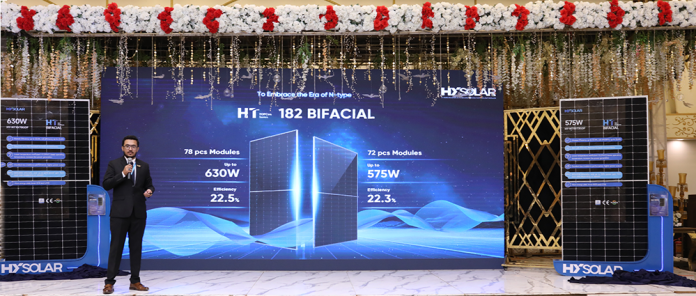 Most Advance N-TOPCon Bifacial Module Launched by HY SOLAR