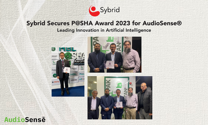Sybrid Wins P@SHA Award 2023